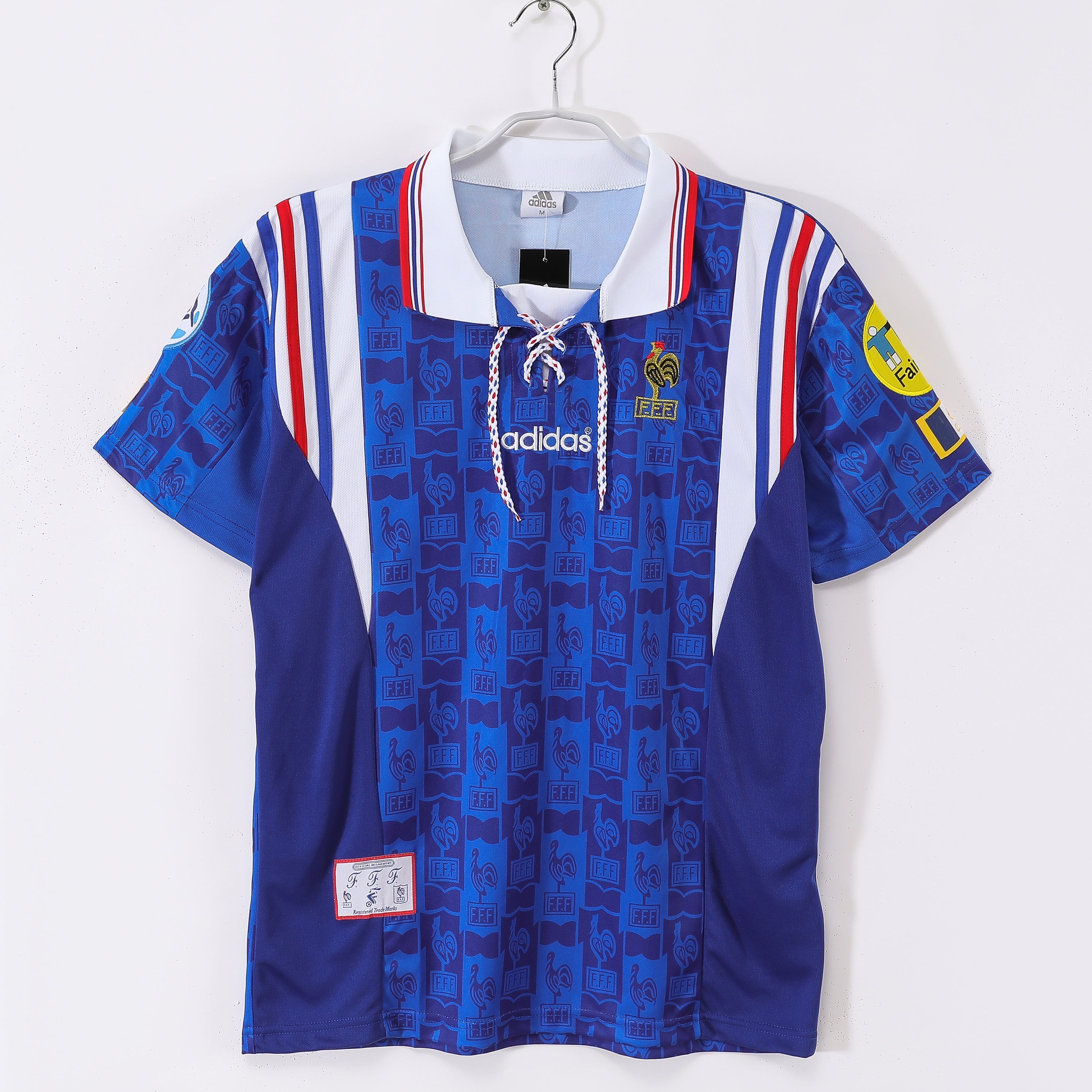 MAILLOT RETRO FRANCE DOMICILE 1996/1997