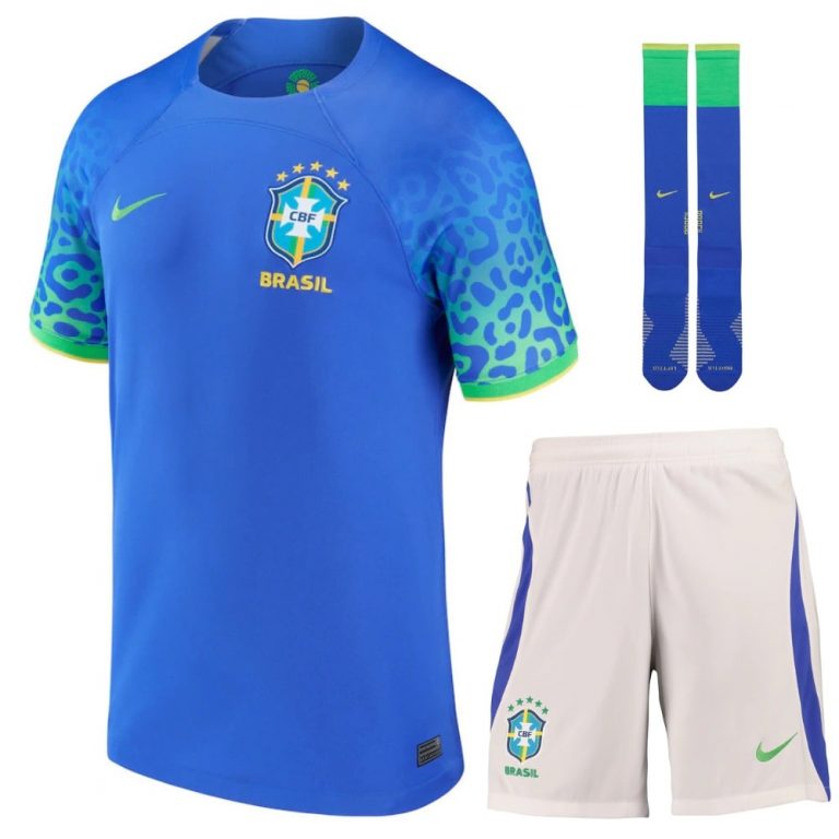 KITS ENFANT/JUNIOR BRESIL EXTERIEUR CDM 2022