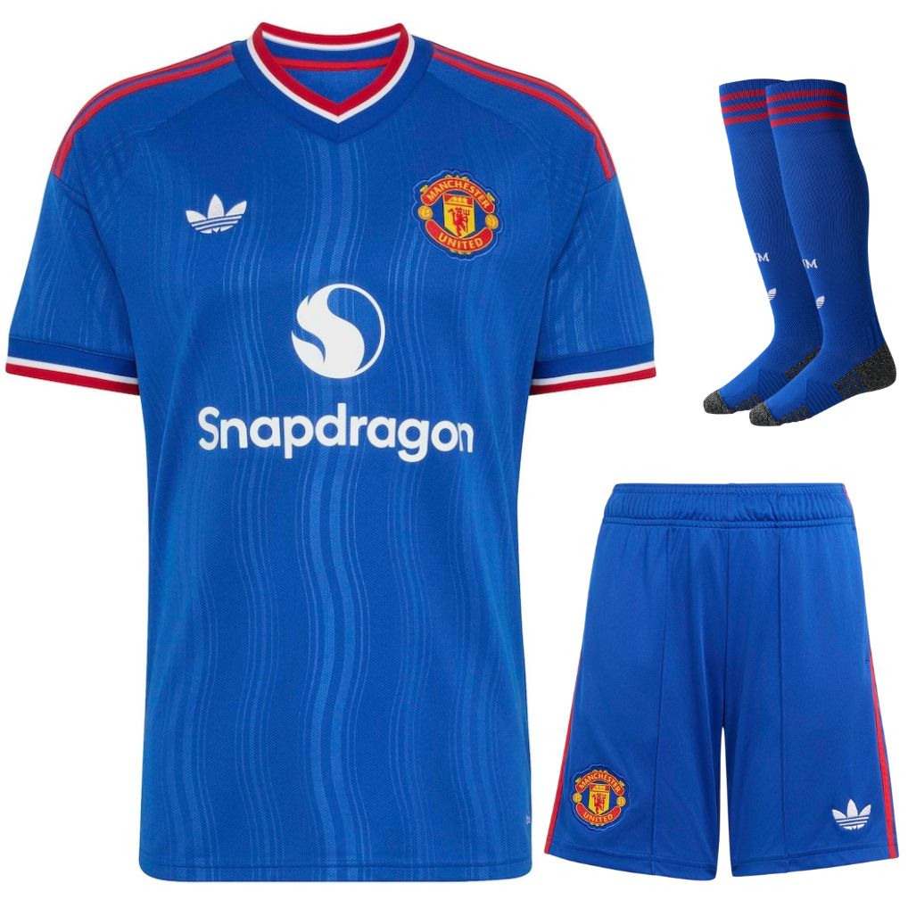 KITS ENFANT/ JUNIOR MANCHESTER UNITED EXTERIEUR 2026/2027