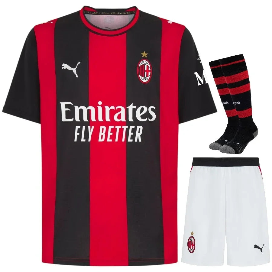 KITS ENFANT/ JUNIOR AC MILAN DOMICILE 2026/2027
